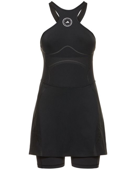 Adidas By Stella McCartney Black Running Dress W/ Shorts