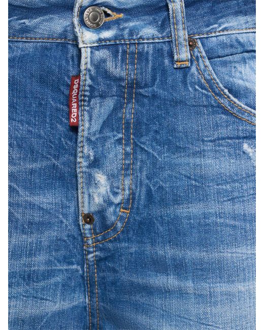 DSquared² Blue Damen Weite Denimjeans „Davi“