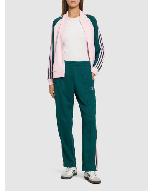 Adidas Originals Green Superstar Loose Pants