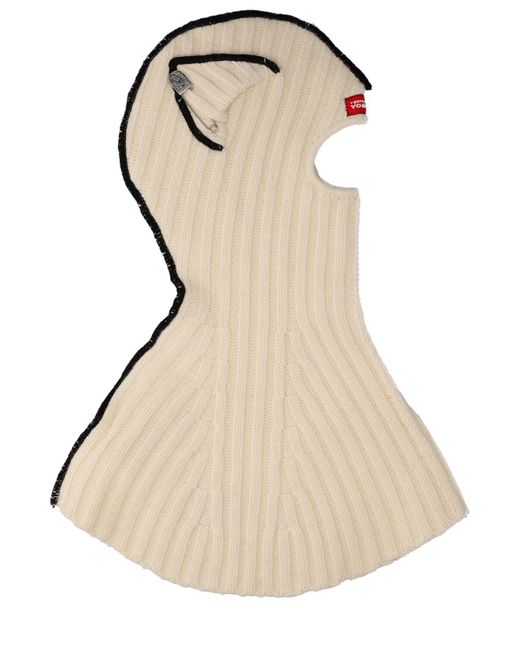 Hombre Lvr Exclusive Pasamontañas Chunky Ears Ecrú Unique Charles Jeffrey de hombre de color Natural