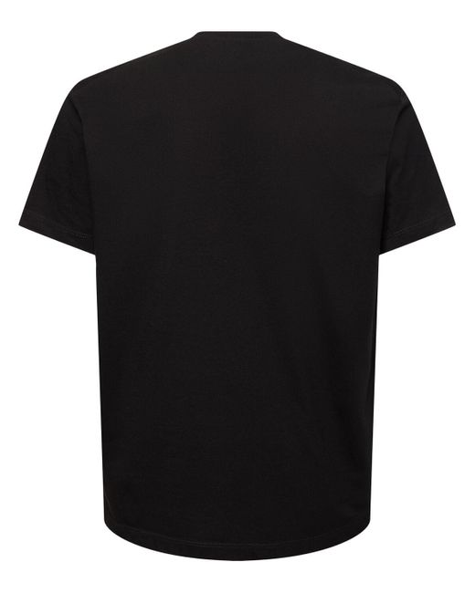 DSquared² Black Milano Logo Printed T-shirt for men