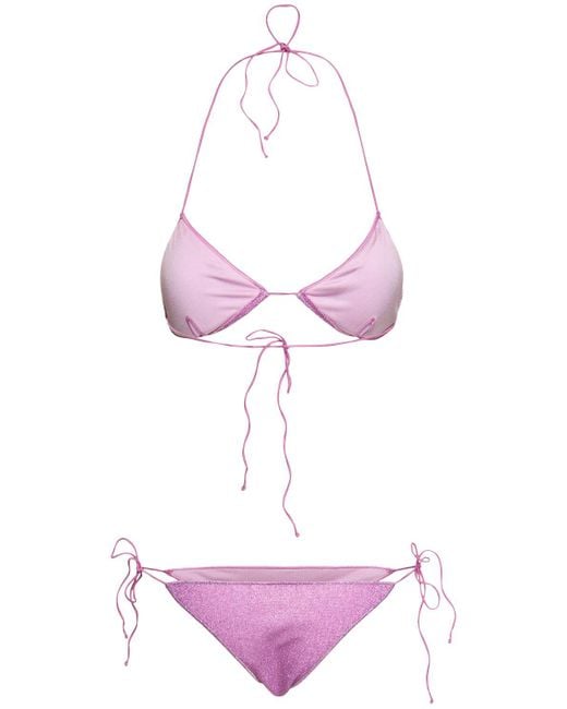 Oseree Purple Triangel-bikini "lumière"