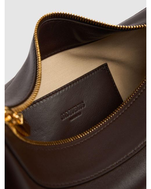 Jacquemus Le Grand Bisou Perle レザーバッグ Brown