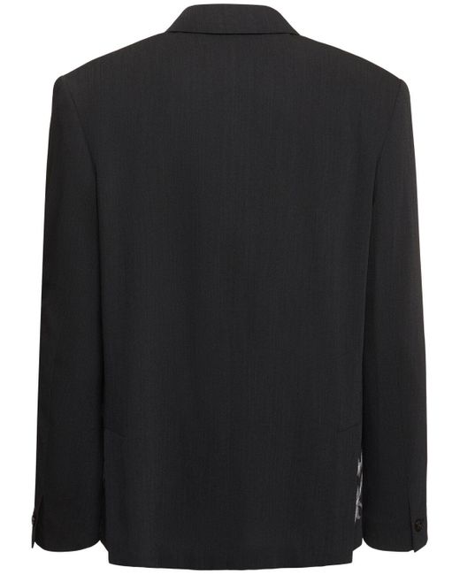 メンズ KENZO ジャングル テーラードキモノジャケット Black