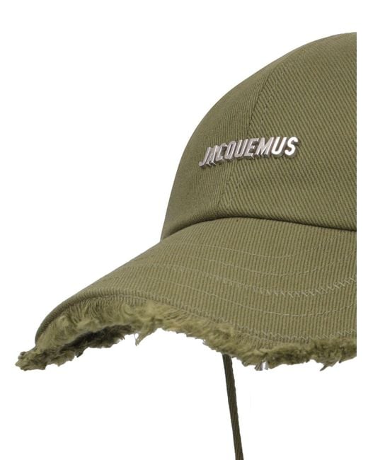 Cappello la casquette artichaut in cotone di Jacquemus in Green da Uomo