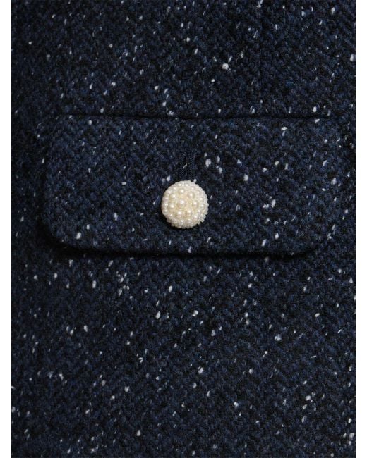 Giacca amalia in misto lana di Designers Remix in Blue