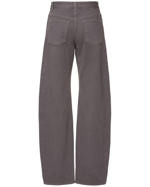 Low Classic ワイドコクーンフィットコットンジーンズ Gray
