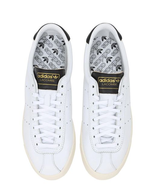 adidas originals lacombe leather sneakers