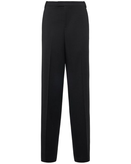 Blumarine Black Tailored Wide Leg Pants