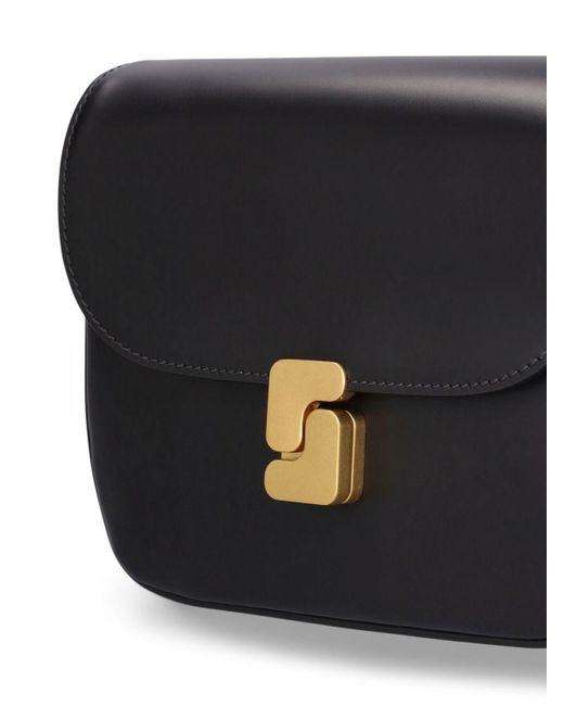 Soeur Black Mini Bellissima Leather Shoulder Bag