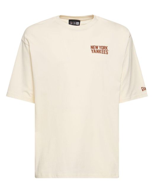 T-shirt oversize ny yankees mlb wordmark KTZ pour homme en coloris Natural