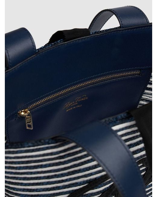 Donna Borsa Piccola Monogramma Panier di Roger Vivier in Blue