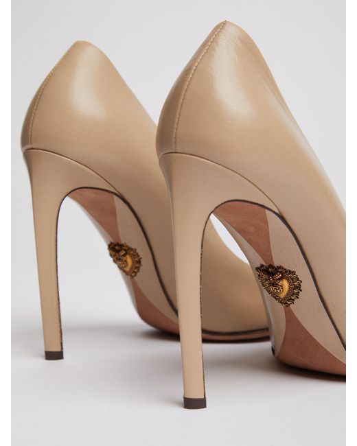 Dolce & Gabbana Pink 105mm Hohe Lederpumps
