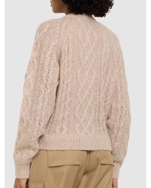 Isabel Marant Ery ウールブレンドニットカーディガン Natural