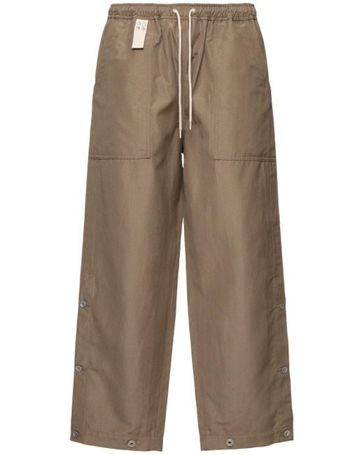 Comme des Garçons Herren Hose Aus Wolle Und Leinen in Natural für Herren