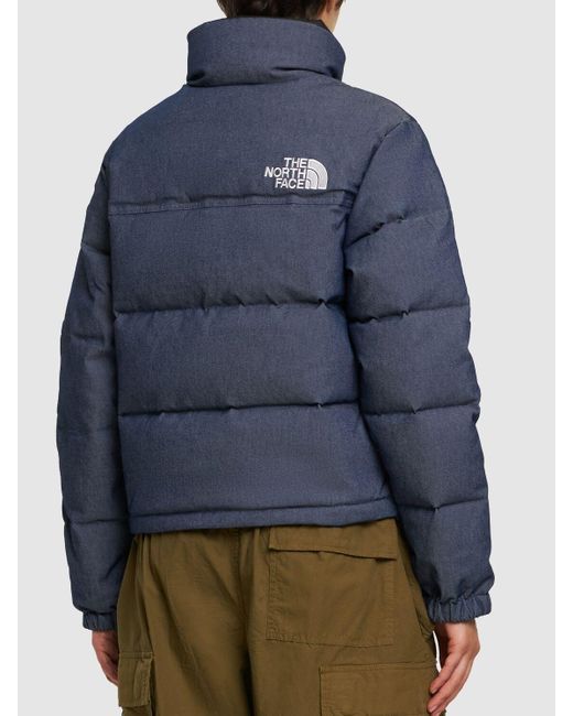 The North Face Reversible Nuptse Down Jacket in Blue Lyst Australia