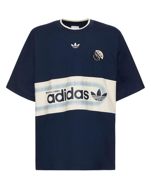 Lyst for Bpop T-shirt Blue | Originals Men adidas in