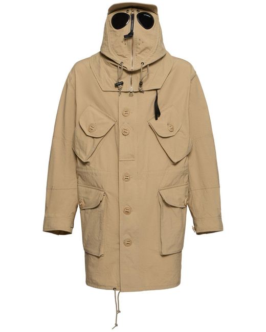 Uomo Parka Cp Company X di Junya Watanabe in Natural da Uomo