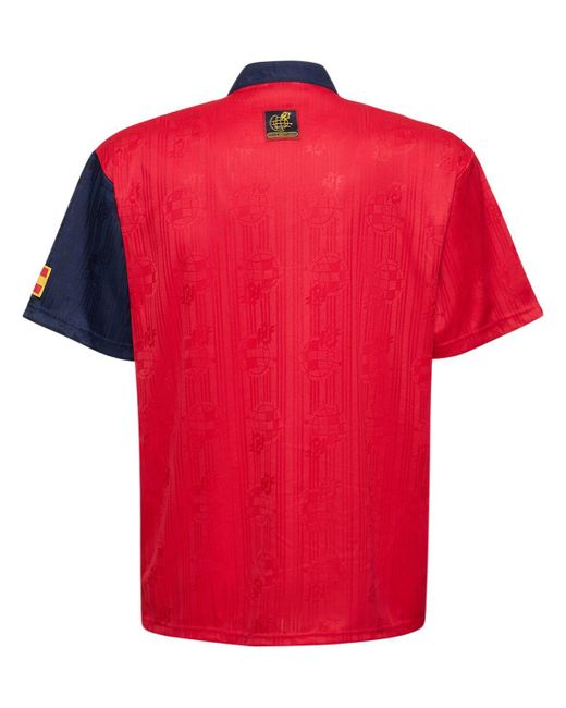 Top spain 96 in jersey di Adidas Originals in Red da Uomo