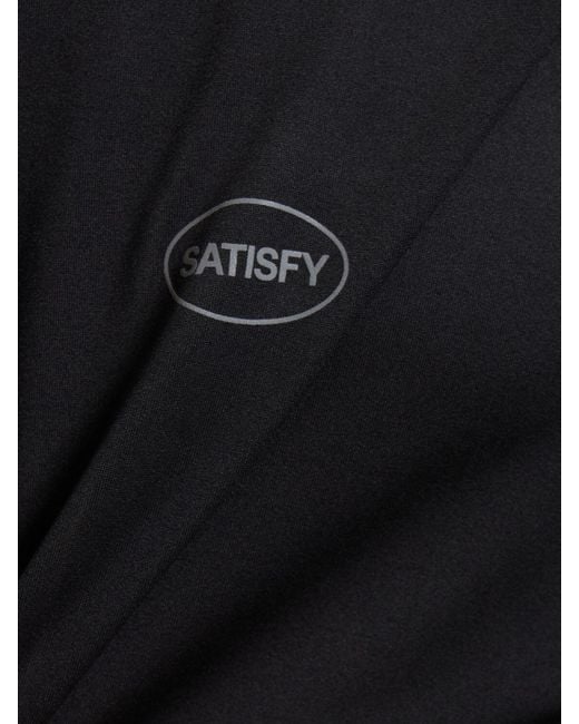 Satisfy Tech-t-shirt "auralite" in Black für Herren