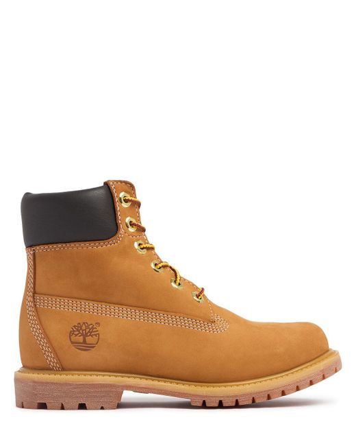 Timberland 6inch Hohe Schnürstiefel Aus Leder "bulldozer" in Brown für Herren