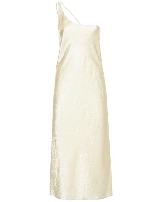 third-form-crush-bias-one-shoulder-satin-midi-dress-in-white-lyst-canada