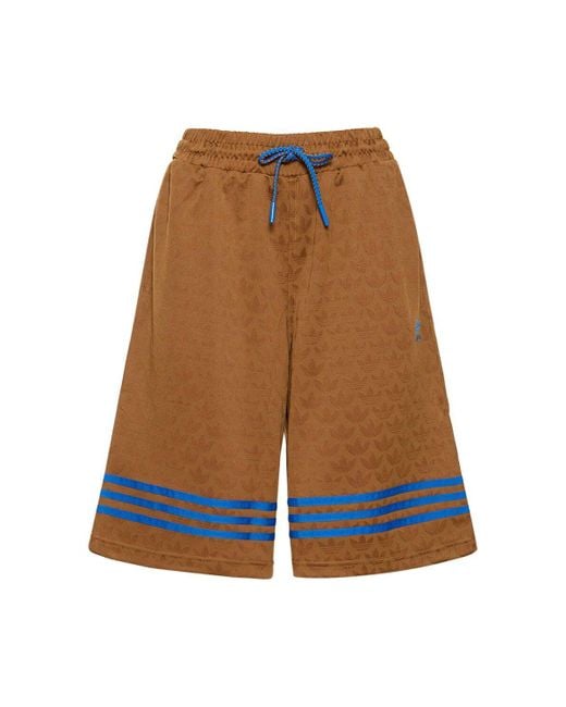 adidas Originals Bb Monogram Shorts in Brown Lyst