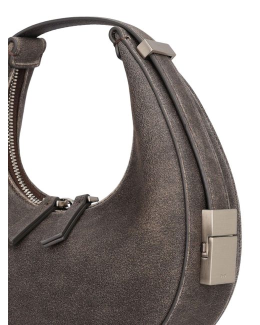 OSOI Metallic Mini Toni Leather Top Handle Bag