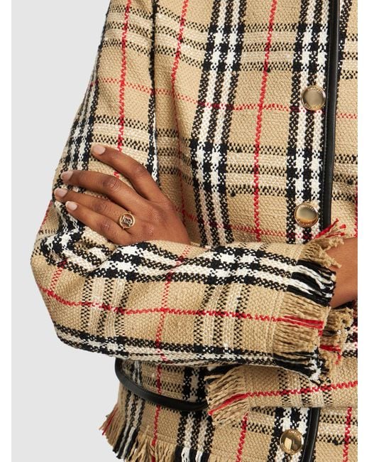 Burberry Metallic Mini Kettenring "tb"