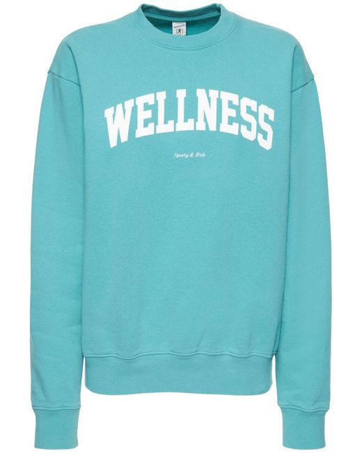 Sporty & Rich Green Sweatshirt "wellness Ivy"