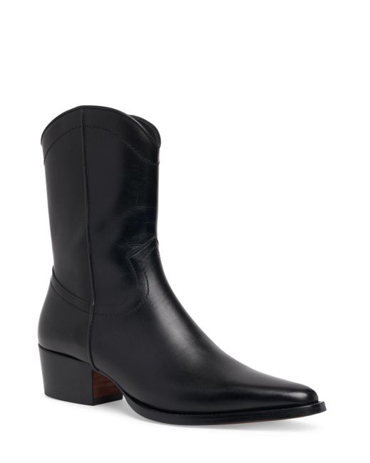 DSquared² Black Leather Tex Boots for men