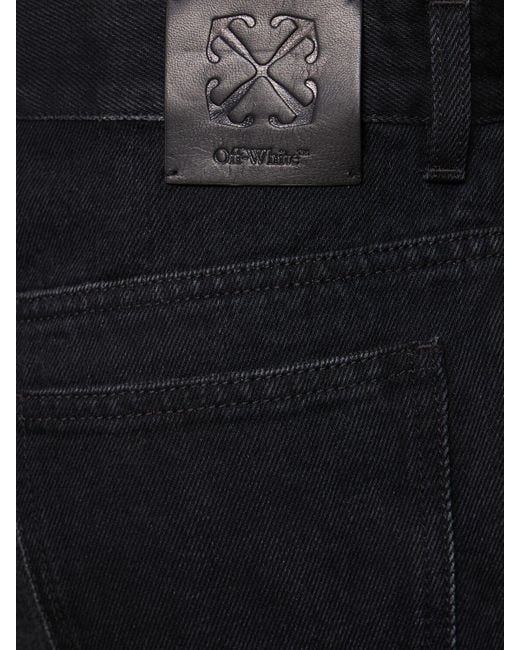 Off-White c/o Virgil Abloh Black Meteor Denim Jeans