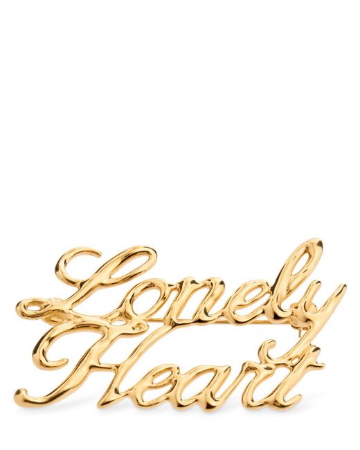 Jil Sander Lonely Heartピン Metallic