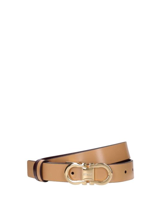 Ferragamo reversible cheap leather belt