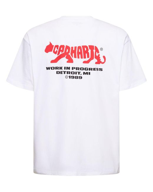 Carhartt White Rocky Short Sleeve T-shirt for men