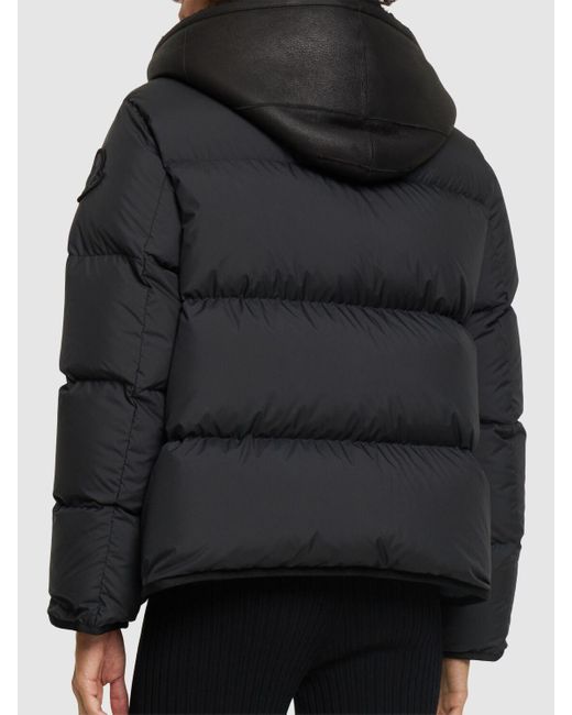 Moncler Labbe Tech Down Jacket in Black Lyst