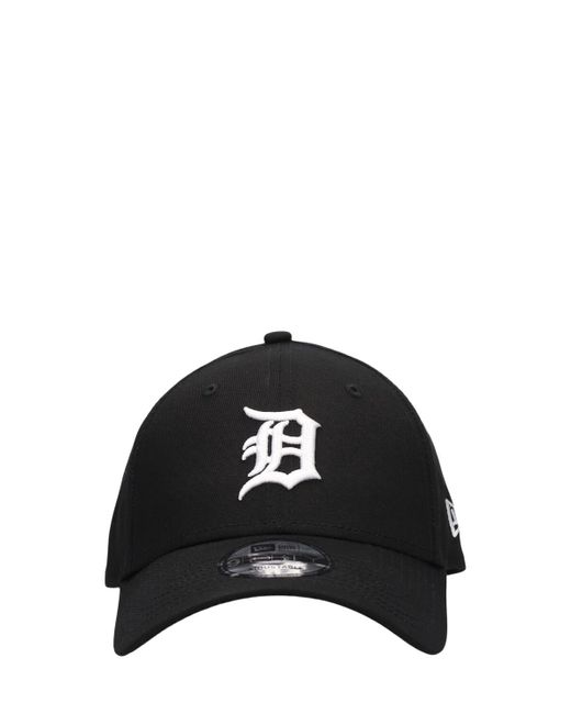 KTZ Black Detroit Tigers 9forty Cotton Cap for men