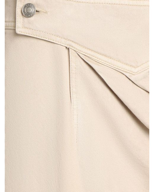 Isabel Marant Natural Minirock Aus Baumwolle "junie"
