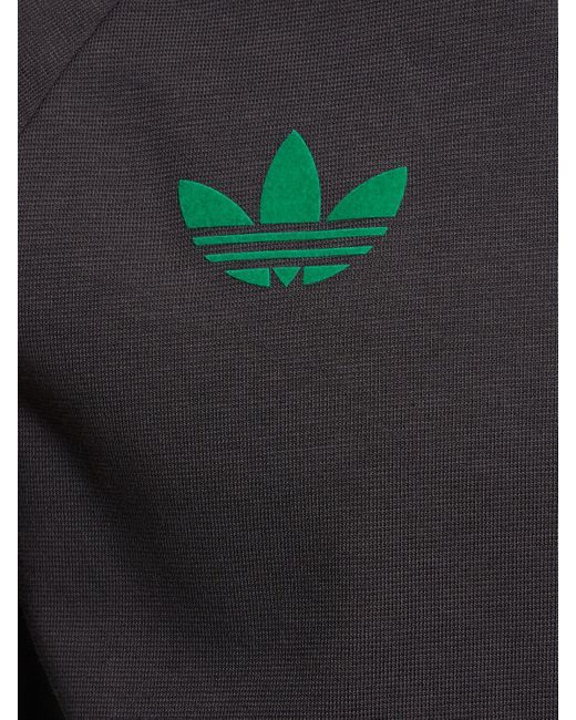 Adidas Originals Black Jamaica Adicolor 3-stripes Tee for men