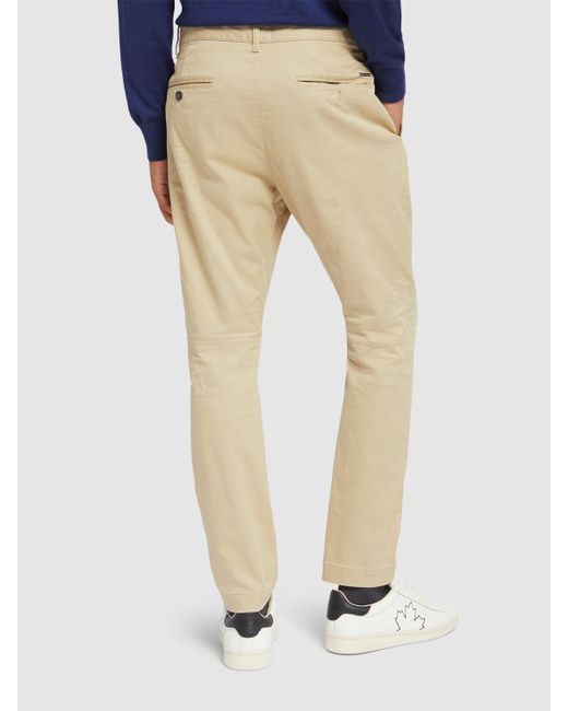 メンズ DSquared² Sexy ストレッチコットンチノパンツ Natural