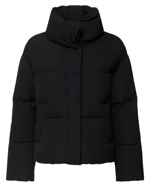 Aspesi Black Nylon-pufferjacke "laryn"