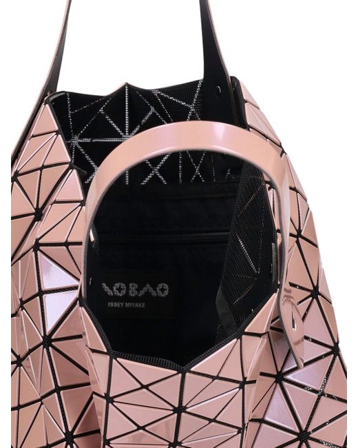 Bao Bao Issey Miyake Pink Prism Metallic Tote Bag