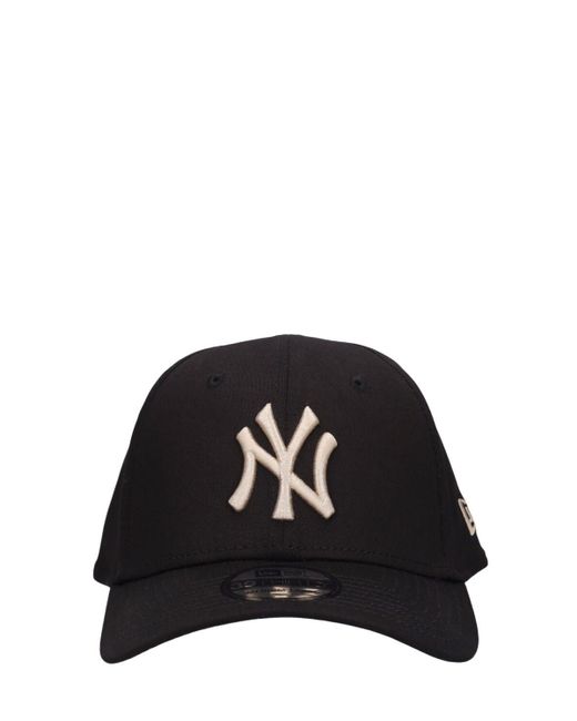 KTZ Black Ny Yankees 39thirty Cotton Cap for men