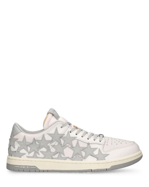 Sneakers low top stars in cashmere di Amiri in White da Uomo