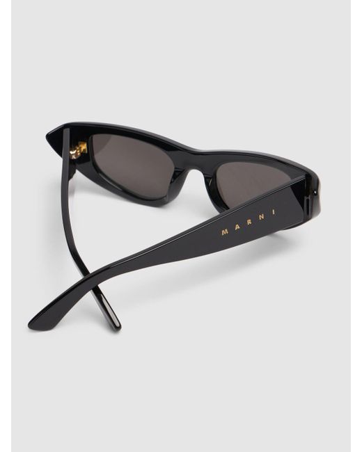 Marni Gray Netherworld Cat-eye Sunglasses