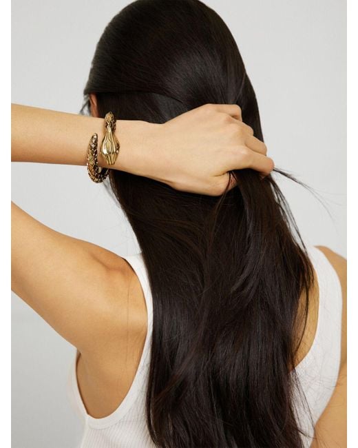 Chloé Metallic Snake Bracelet