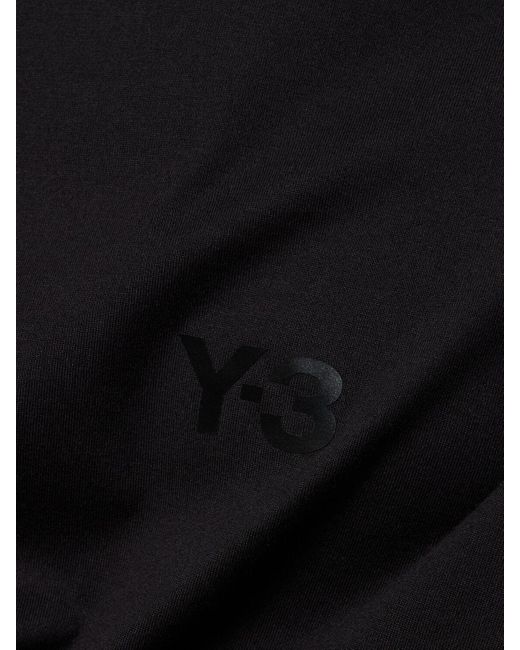 Y-3 Langärmeliges T-shirt in Black für Herren