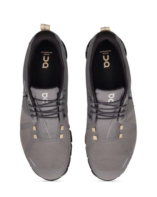 Sneakers cloud 5 waterproof On Shoes de hombre de color Gray