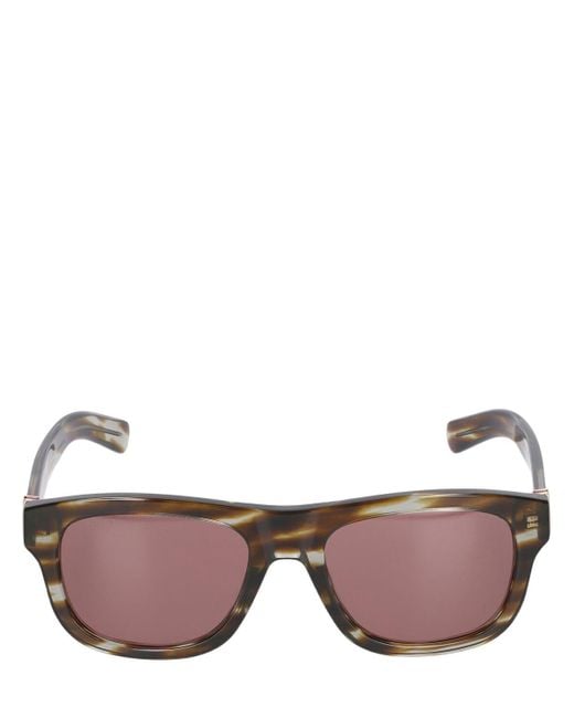 Gucci Brown gg1509s Acetate Oval Frame Sunglasses for men