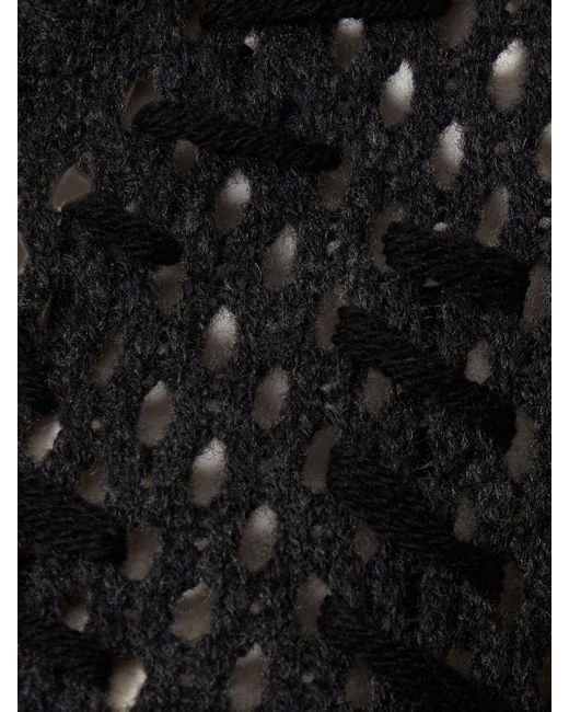 Robe longue en laine canada THE GARMENT en coloris Black